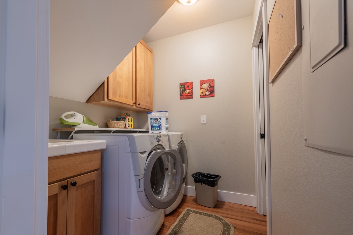 In-unit washer and dryer