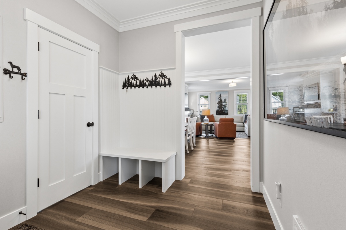 Back entry mud room