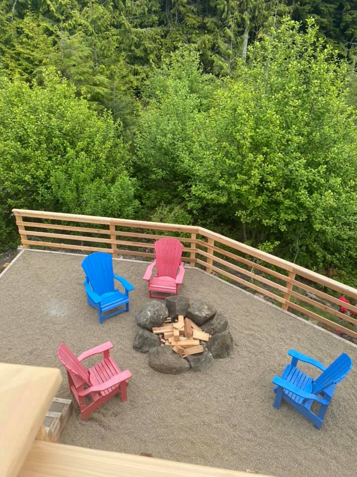 Private fire pit