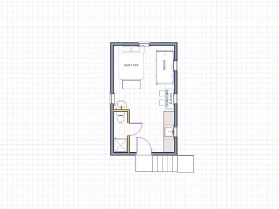 Floor plan, carriage house