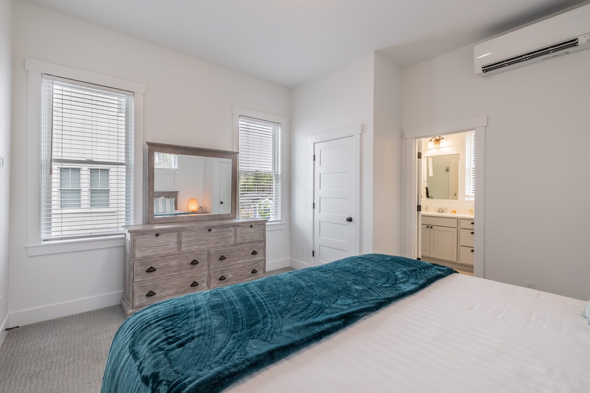 Primary bedroom with ensuite bath