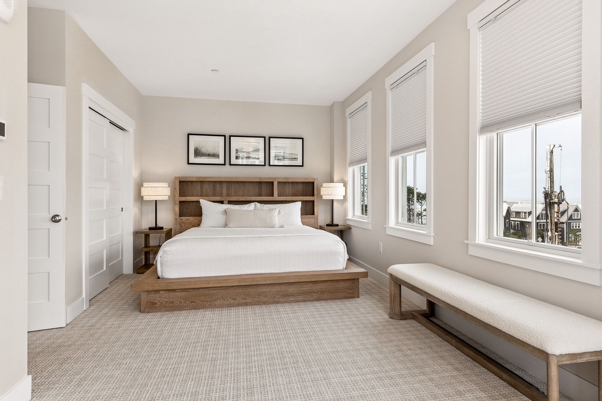 Primary king bedroom