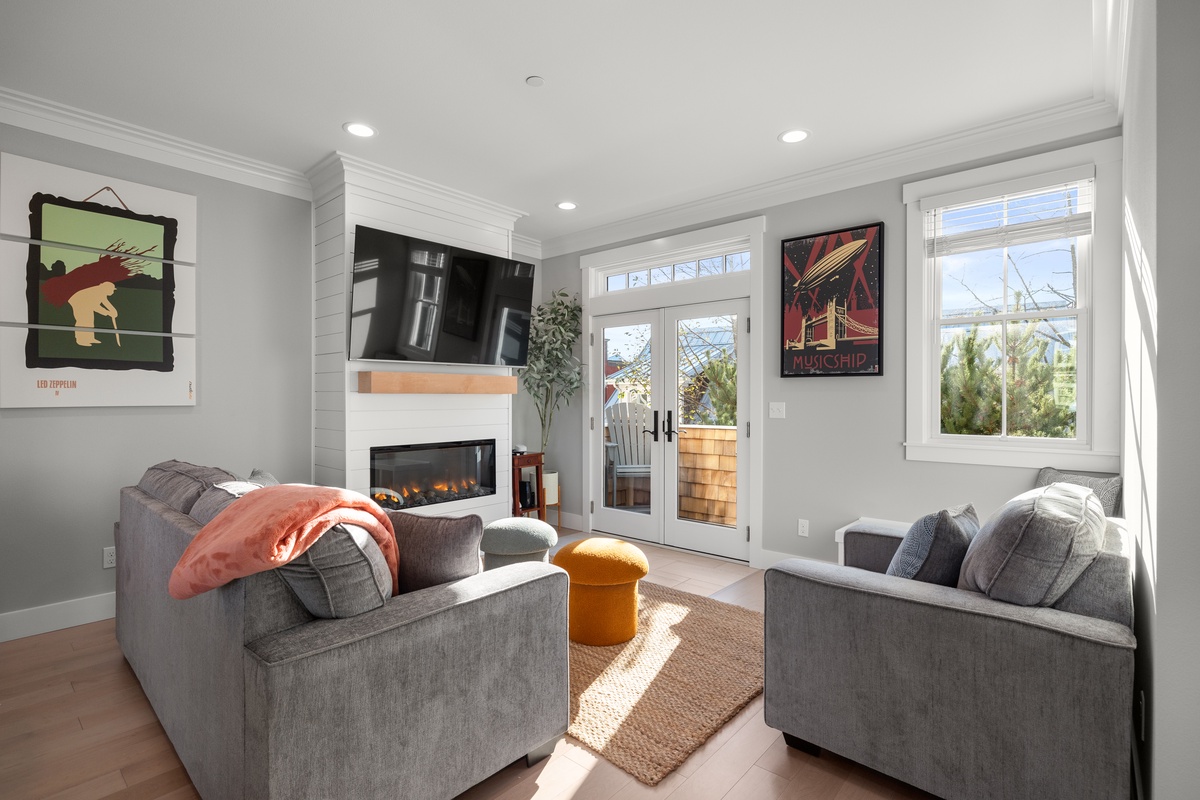 Relax in the inviting living room after a day of exploring