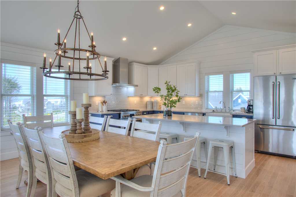 Kitchen and dining room