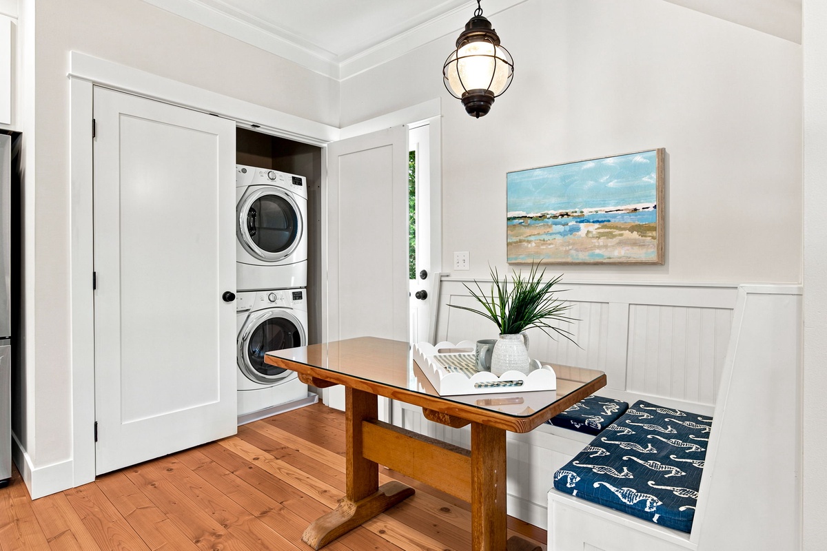 Washer and dryer