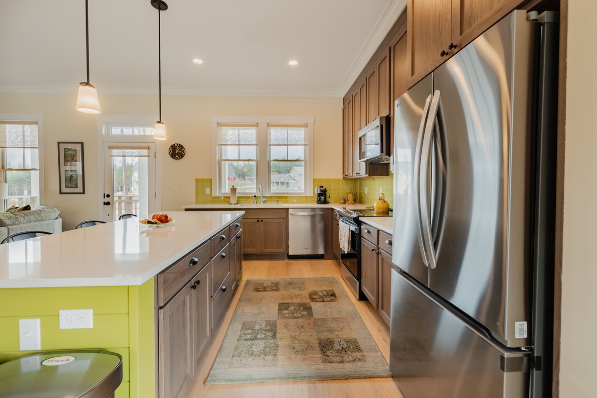 Kitchen is designed for effortless meals and making memories