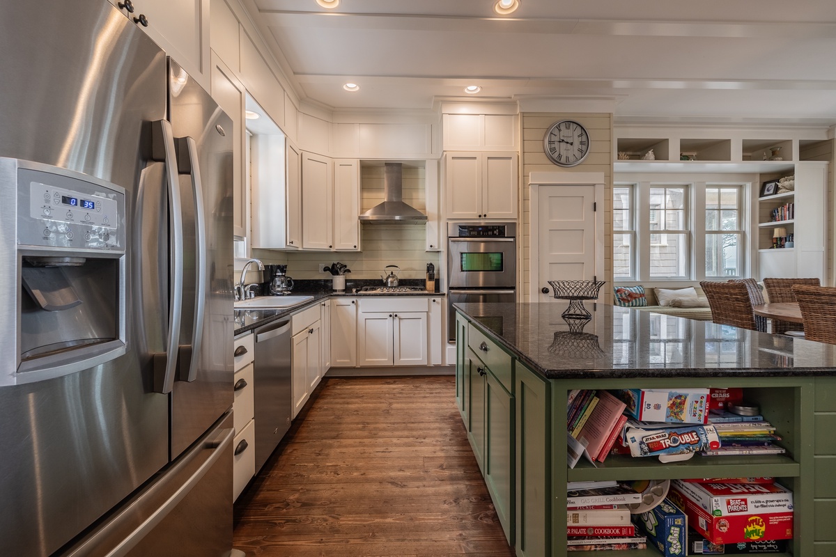 Spacious kitchen