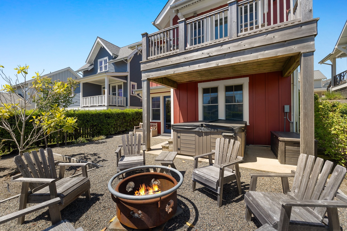 Private fire pit