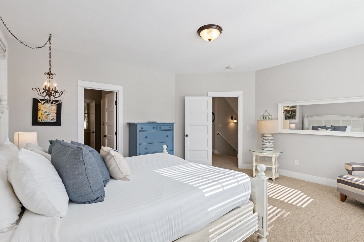 Primary bedroom with ensuite bath