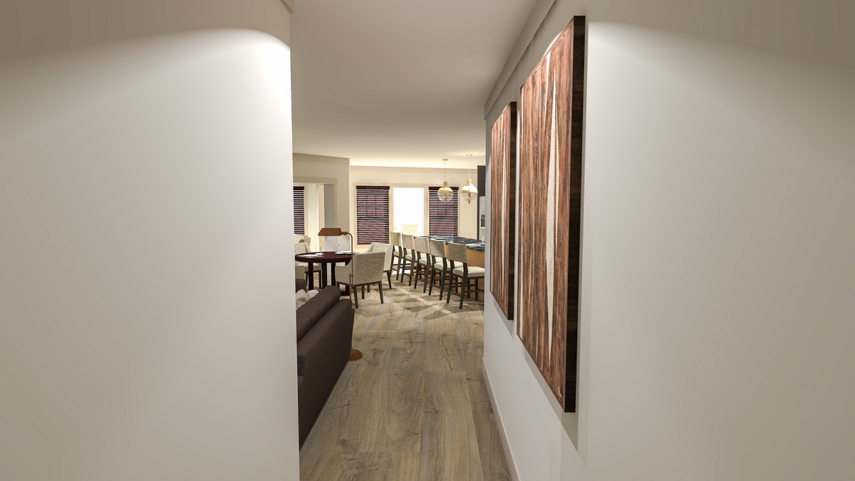 Second floor hallway