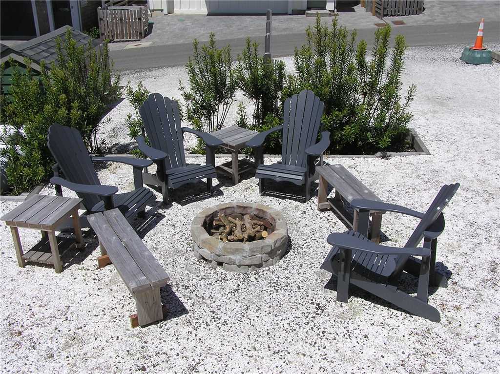 Fire pit area