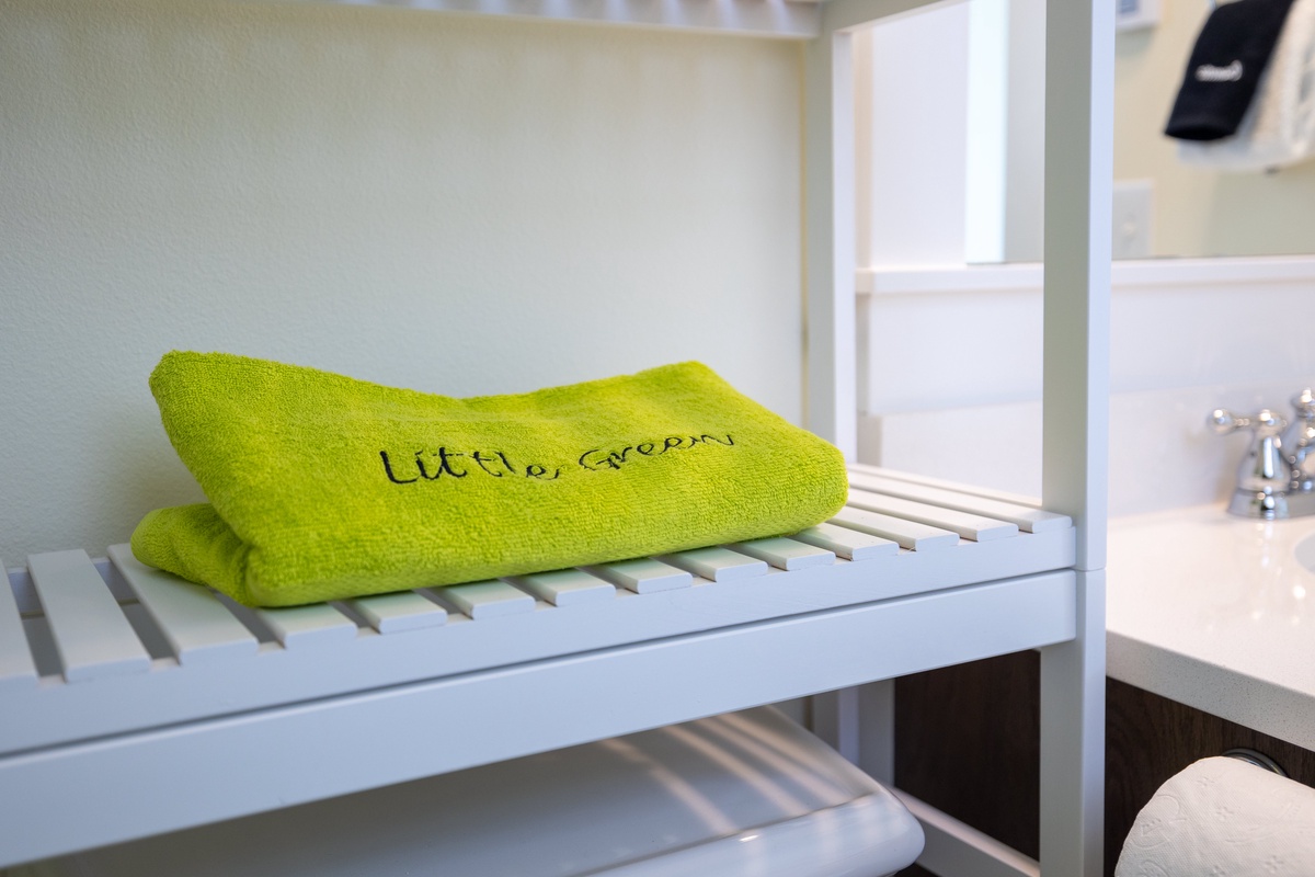 Fun little touches that make Little Green feel like home