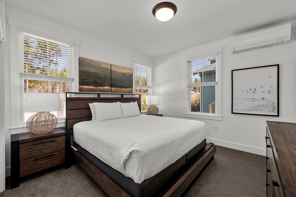 Primary bedroom with ensuite bathroom