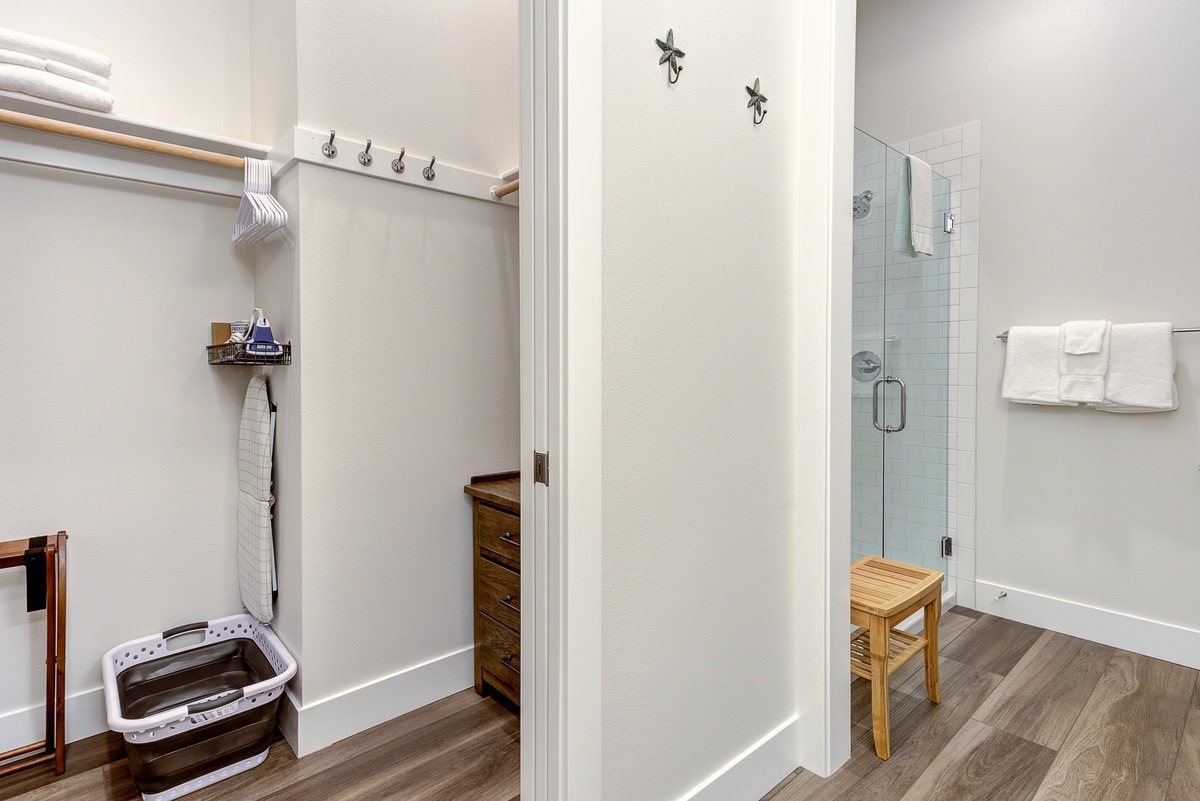 Primary walk-in closet