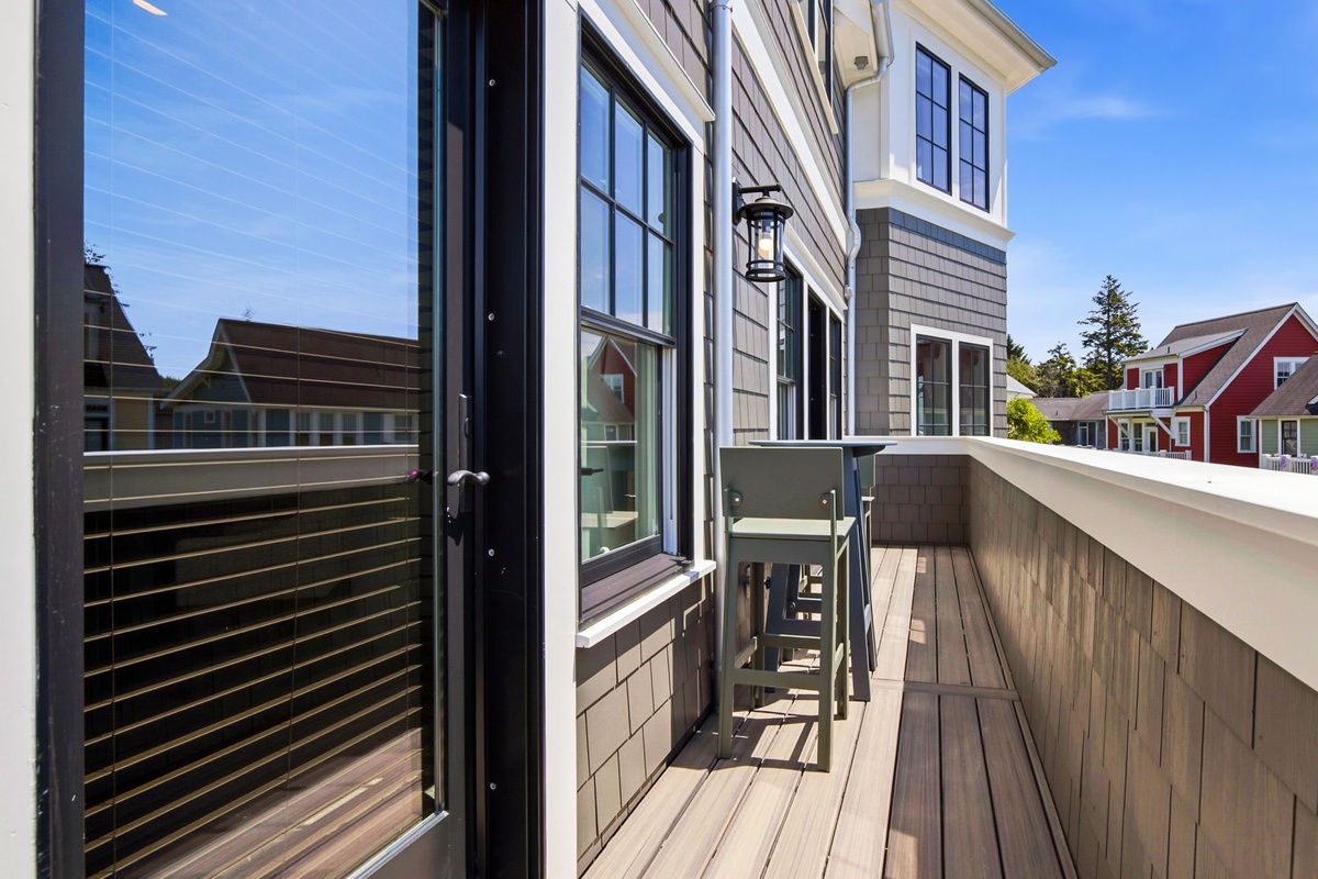 Private balcony