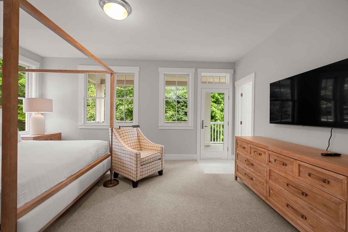 Primary bedroom with ensuite bath