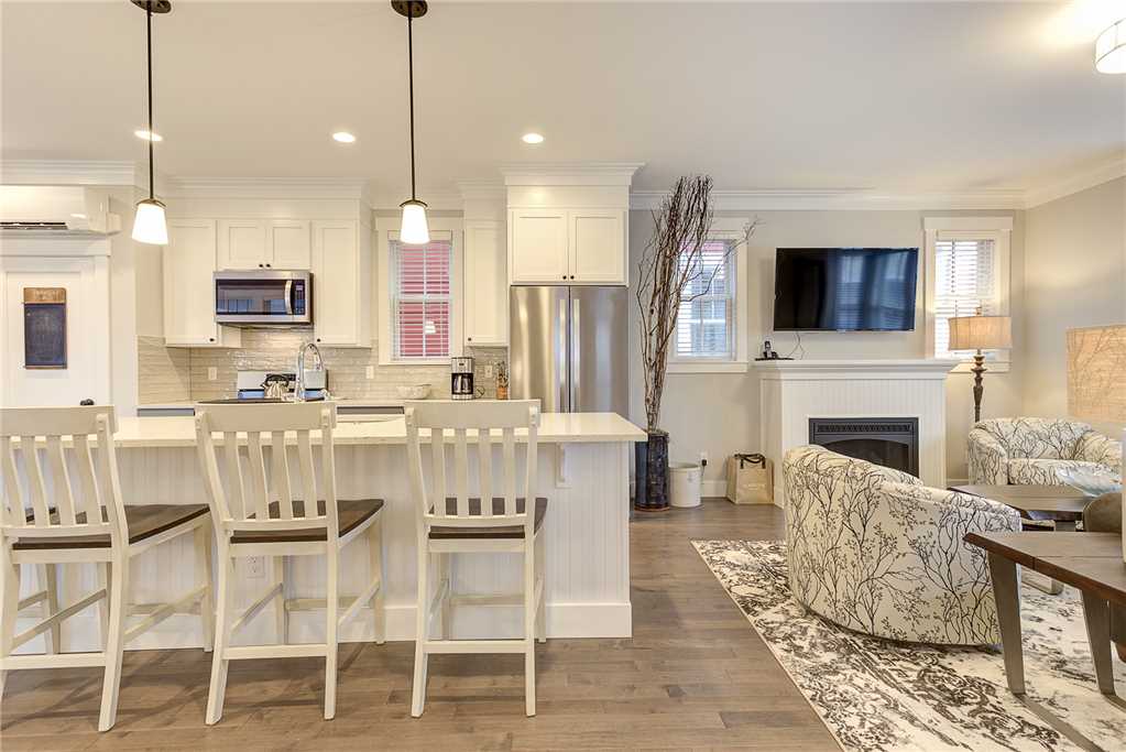 Kitchen and living room