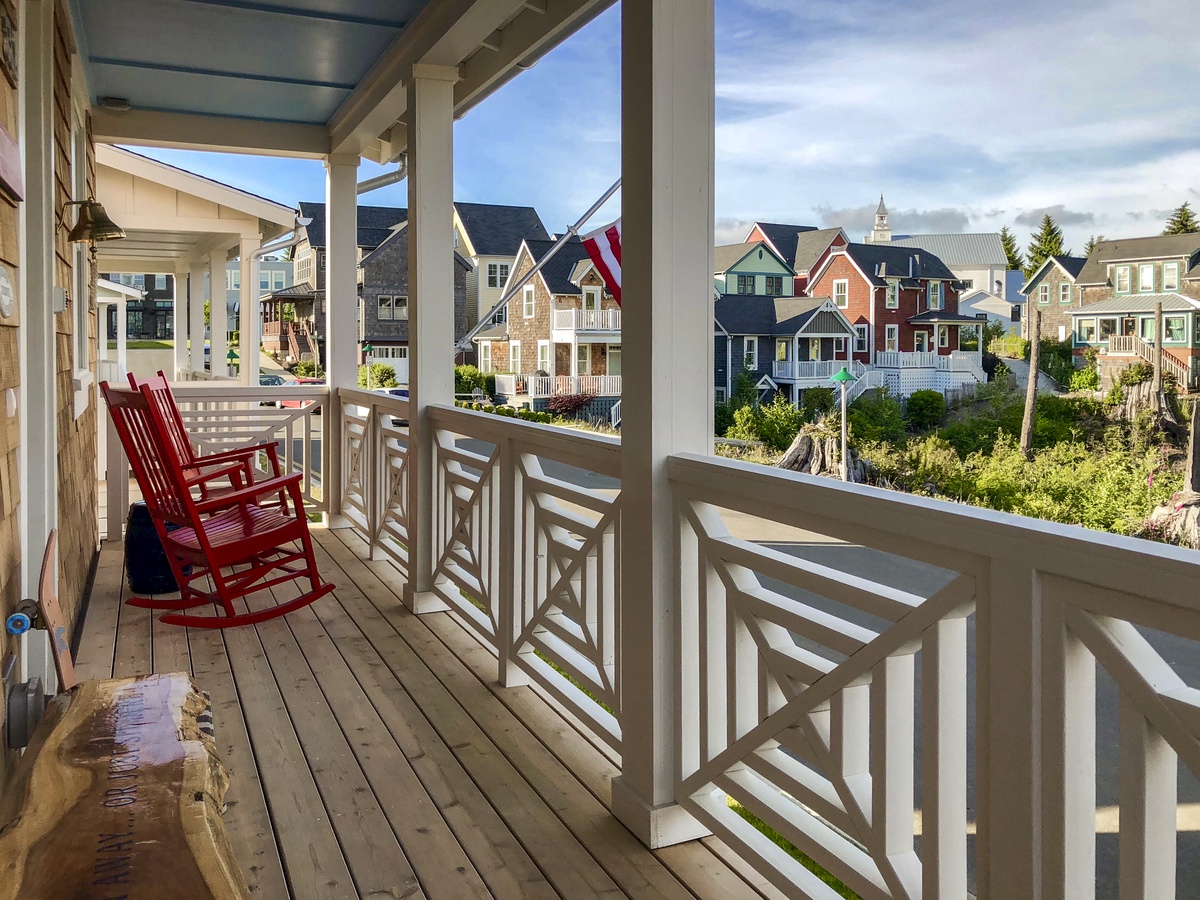 Beautiful view from the front porch