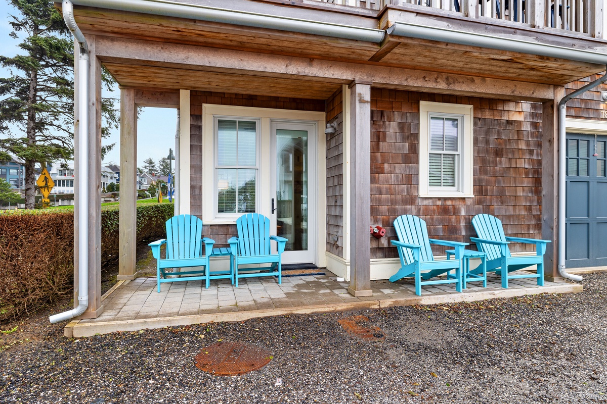 Outdoor seating