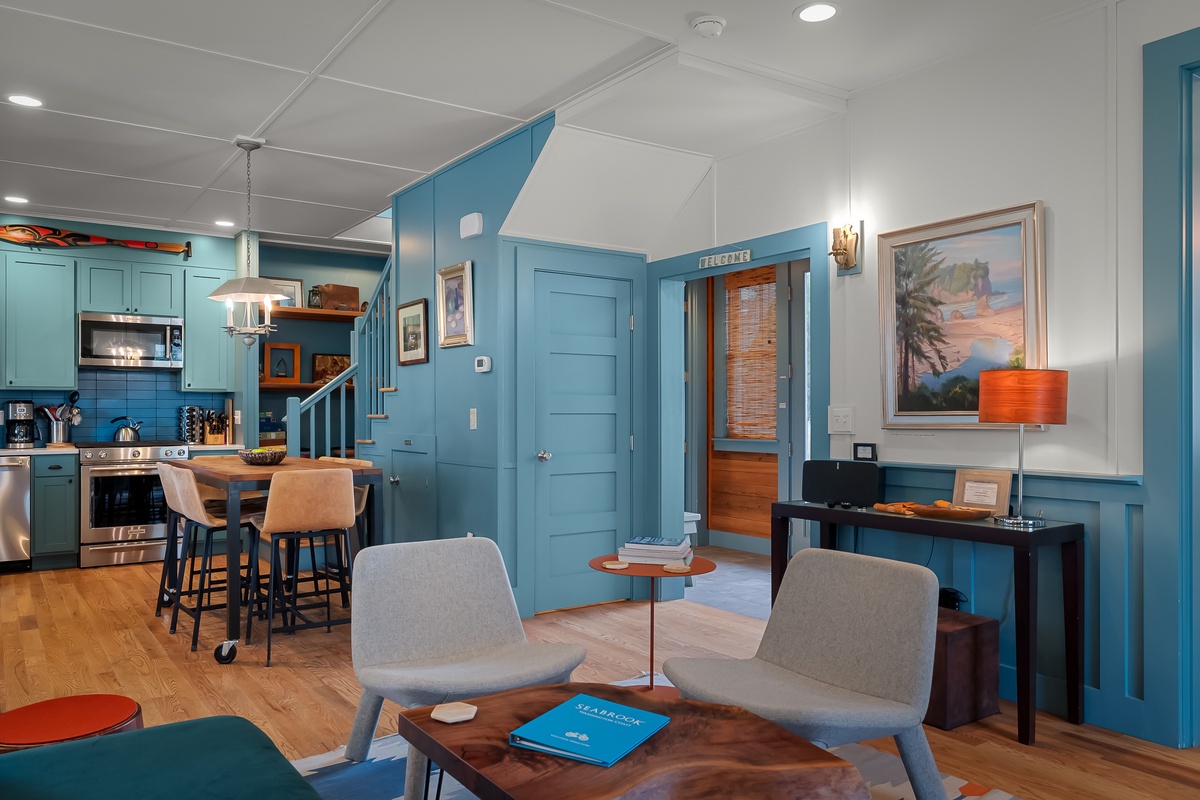 Cozy seating for family time