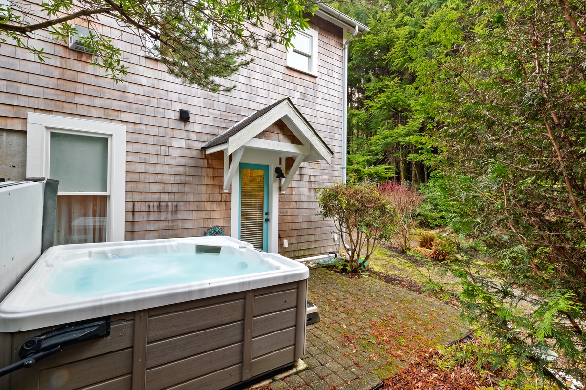 Relax in your own private hot tub