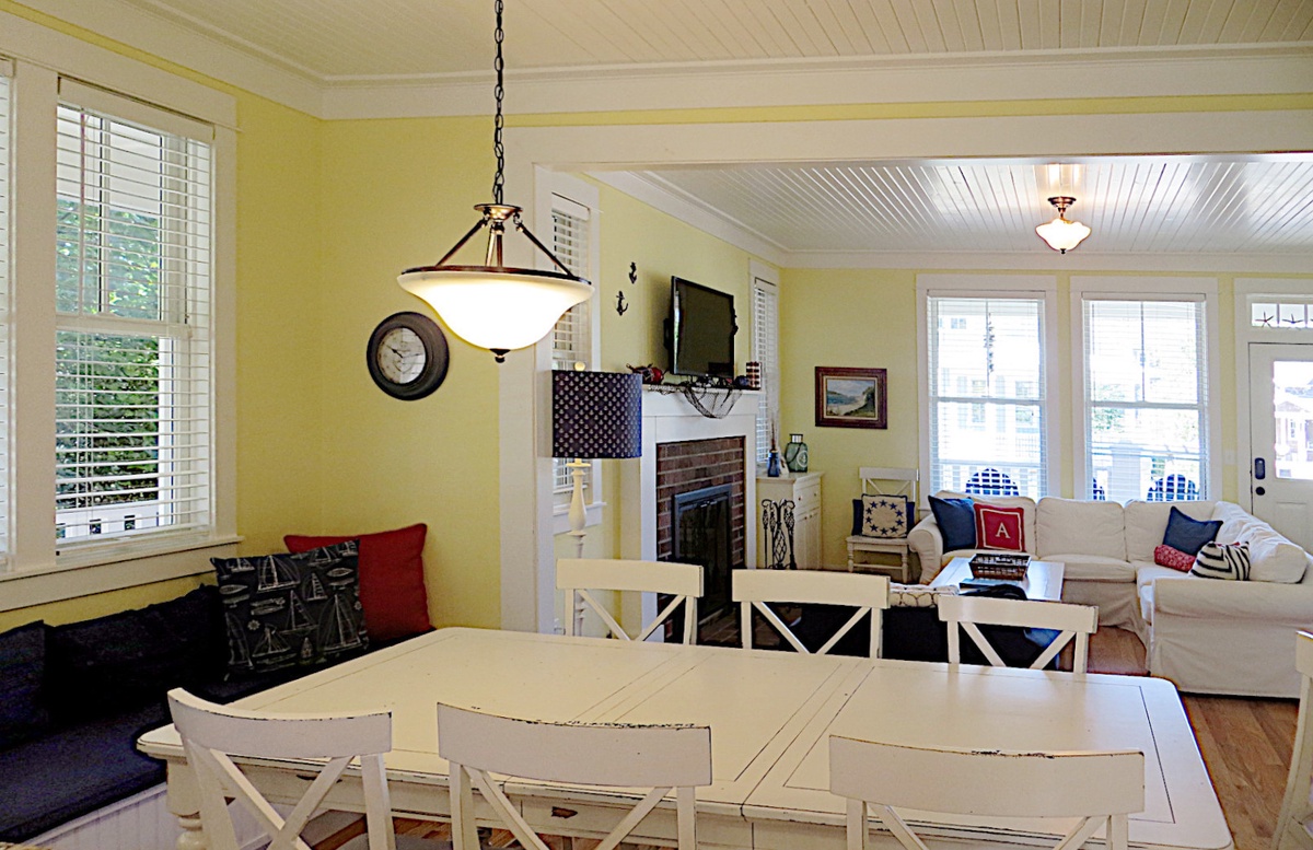 Gather around the dining table for great meals and conversation