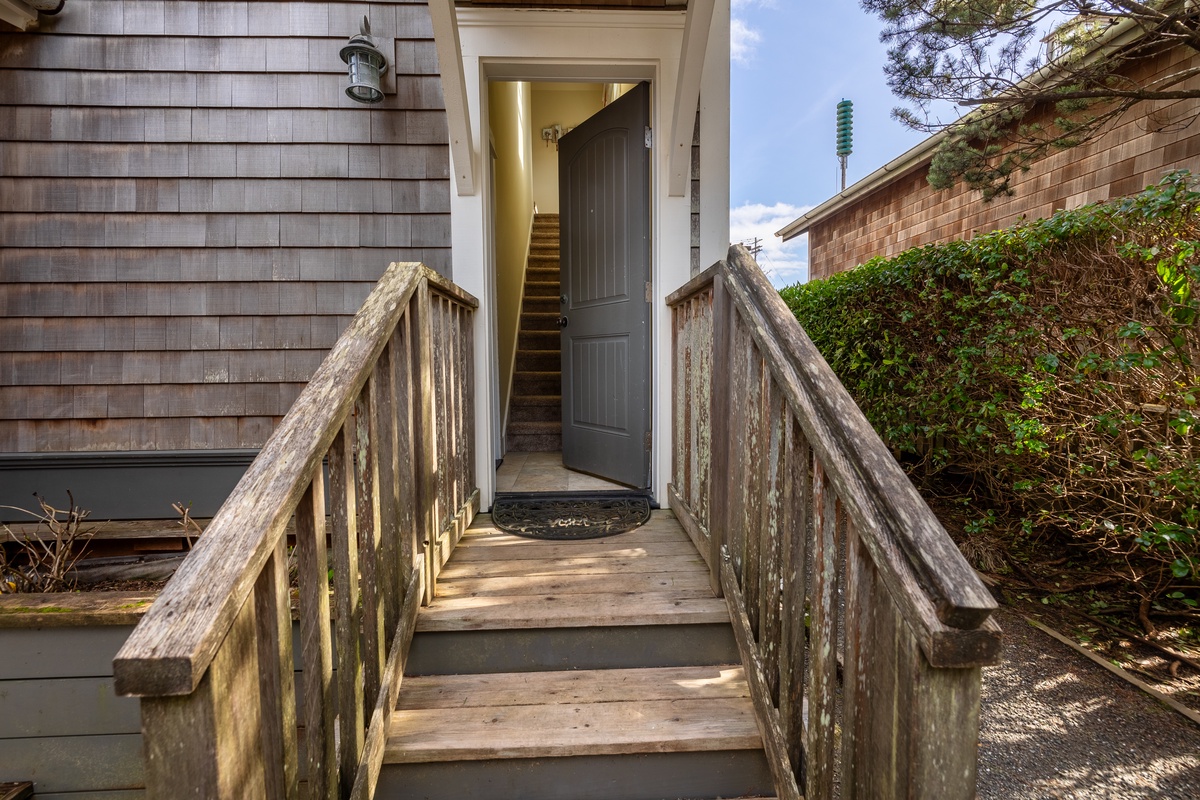 Door to Carriage House