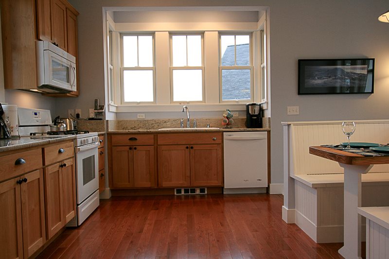 Fully stocked kitchen