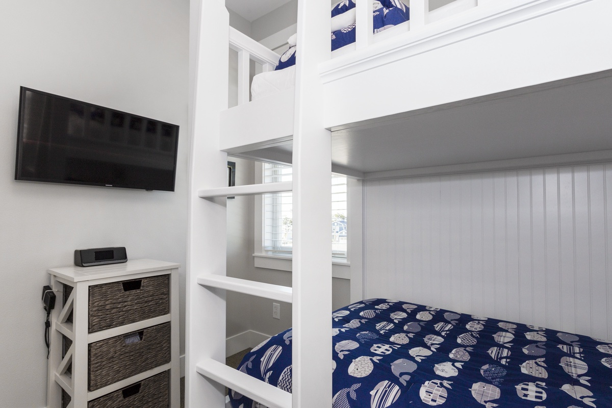 Second floor bunk bedroom