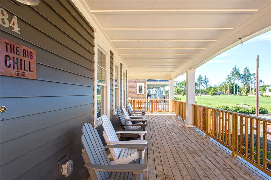 Covered front porch