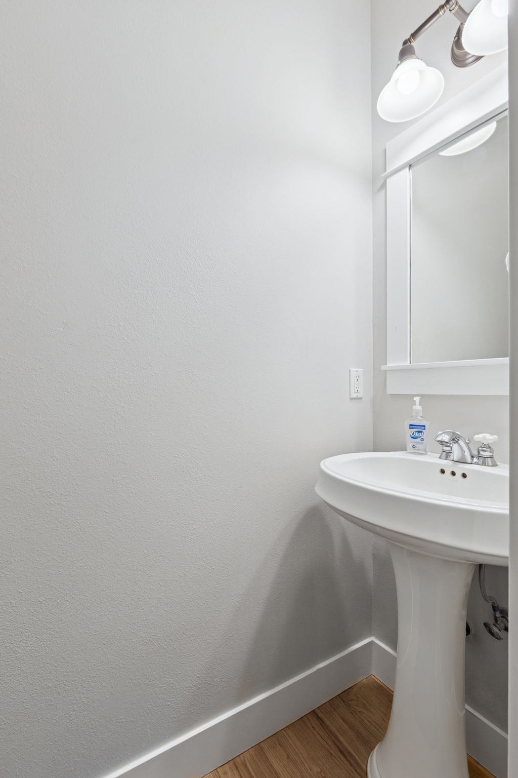 Main floor half bath