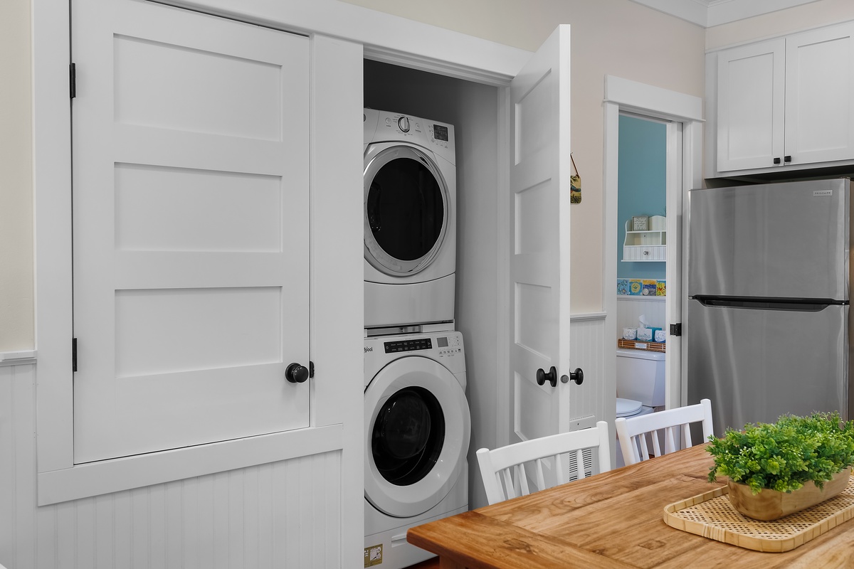 Laundry located on the main floor