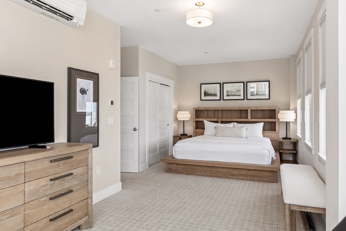 Primary king bedroom
