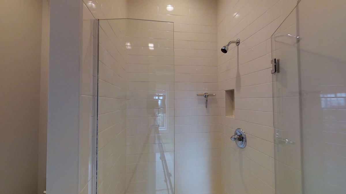 Third floor private bathroom with shower
