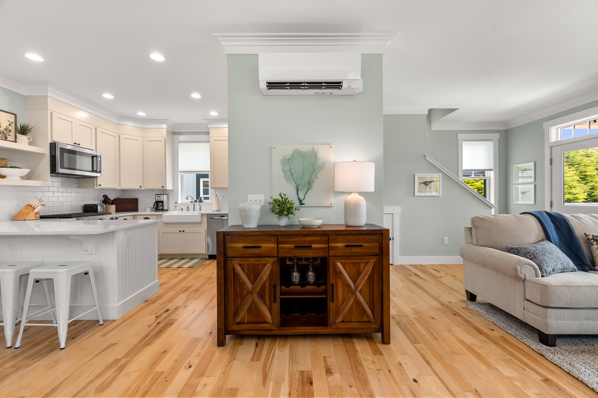 Open floor plan brings everyone together