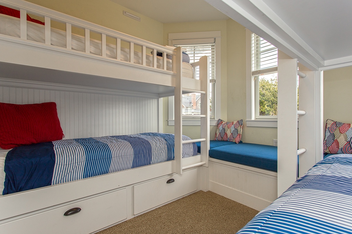 Second floor bunk bedroom