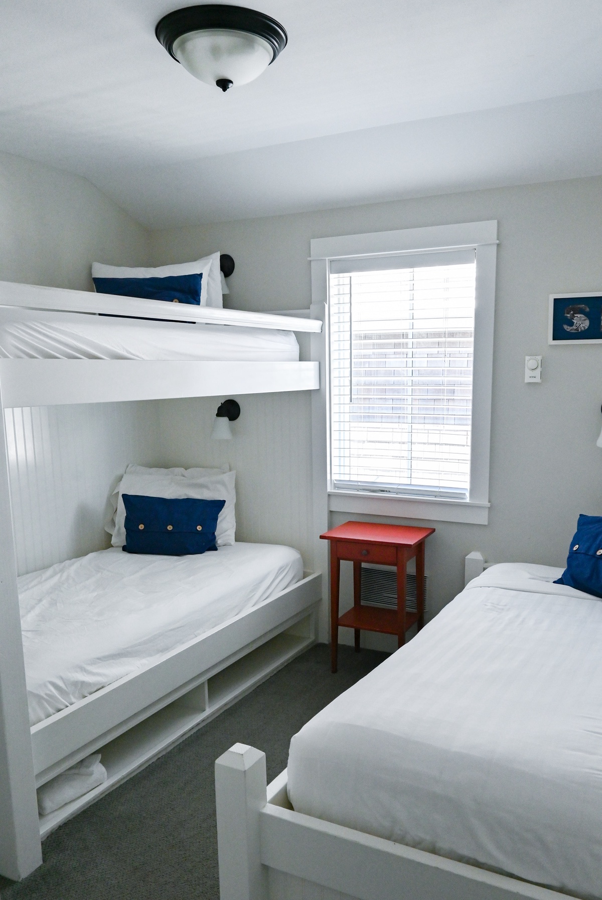 The bunk room is perfect for kids and guests to rest and recharge