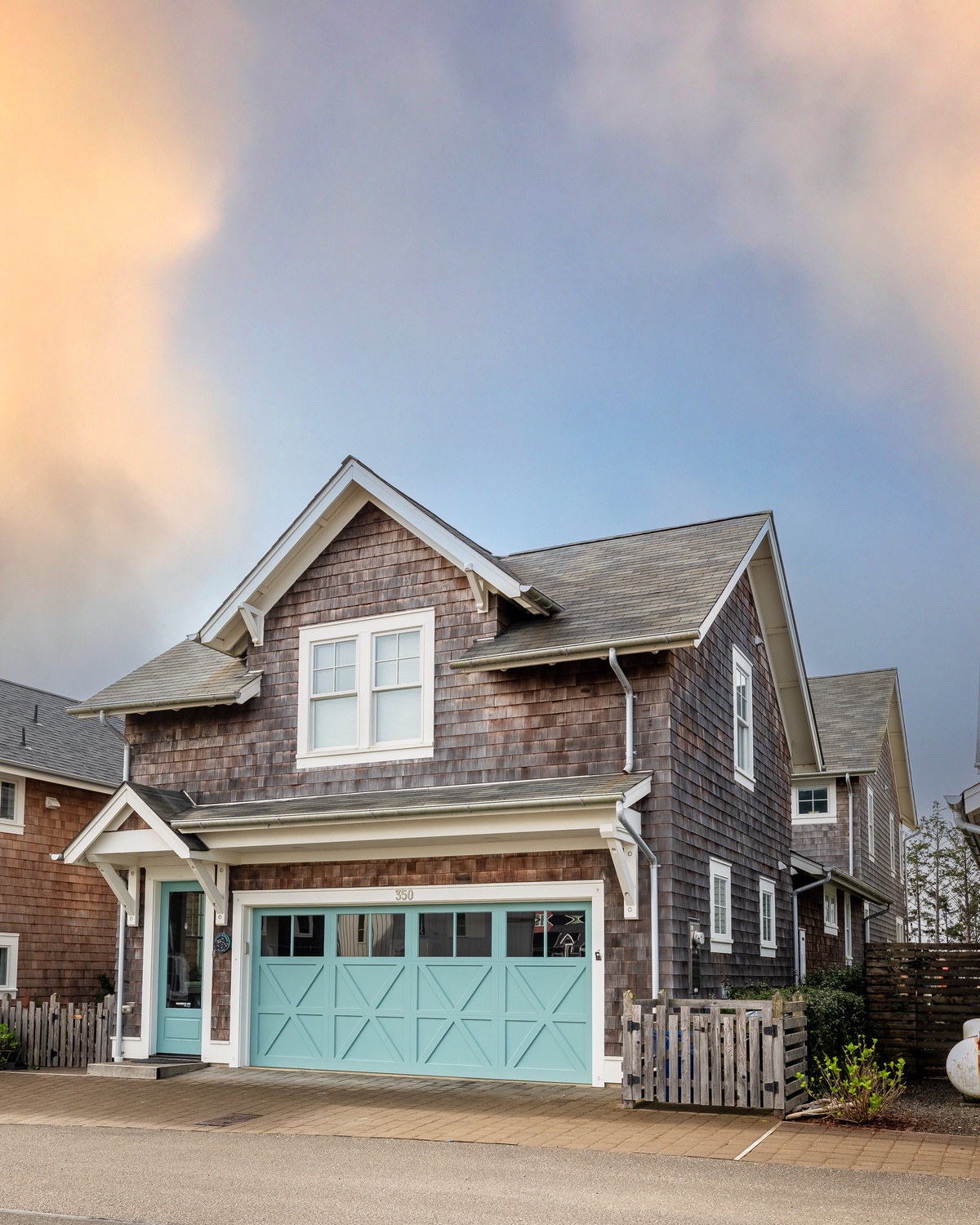 Carriage house is connected to Stargazer