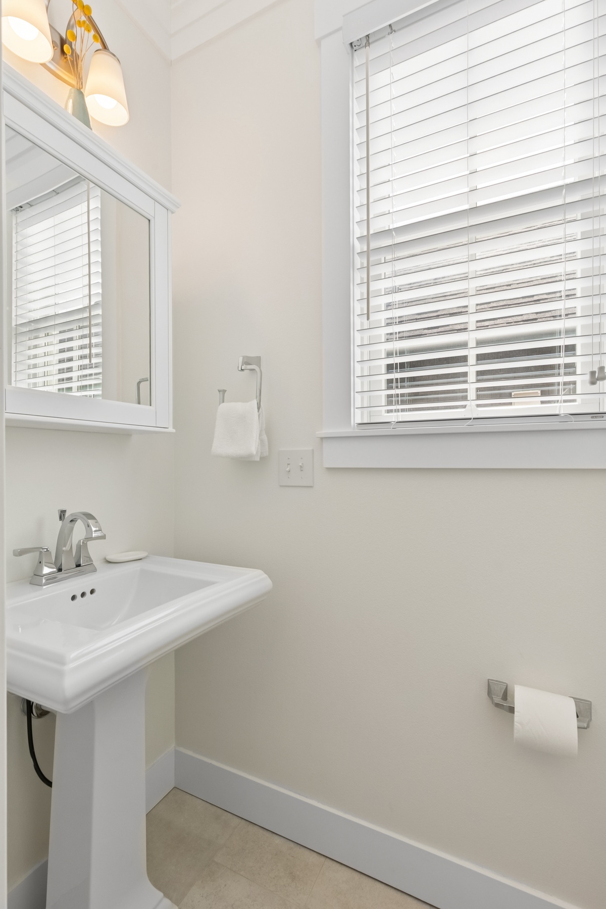 Powder room main level