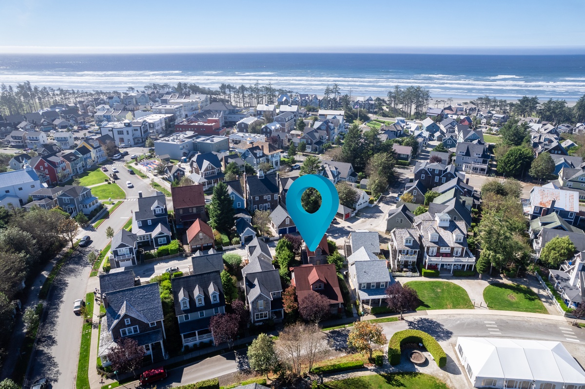 Aerial view of Family Tides