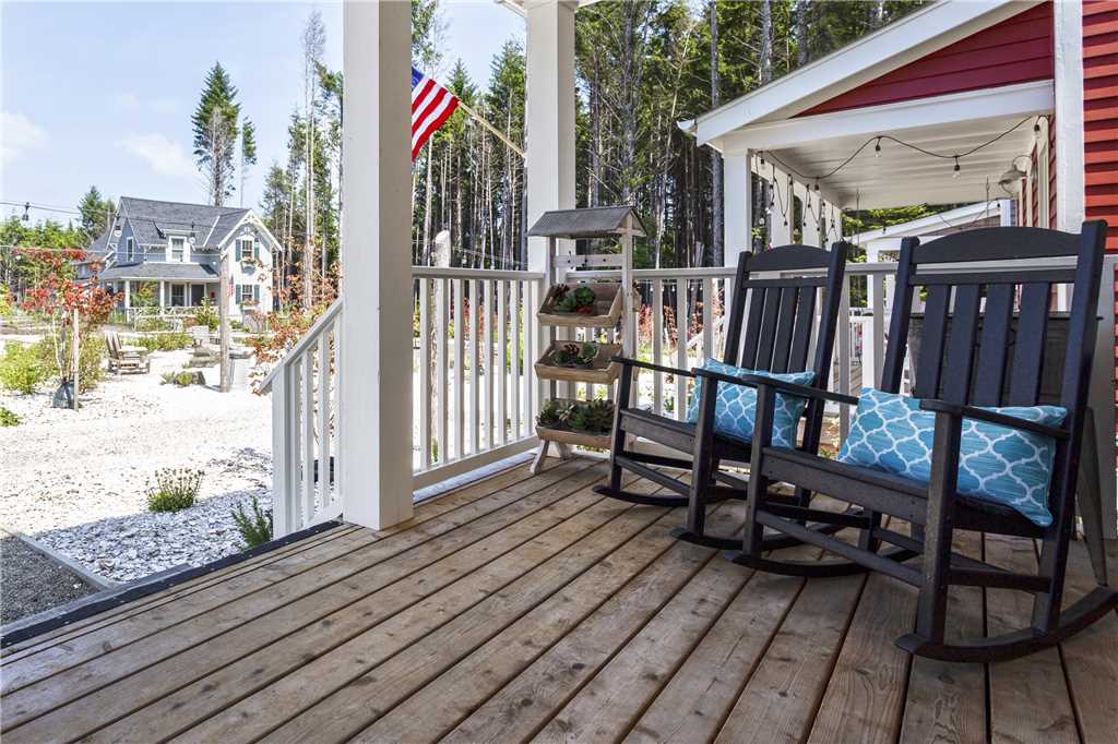 Enjoy the scenery on the covered porch