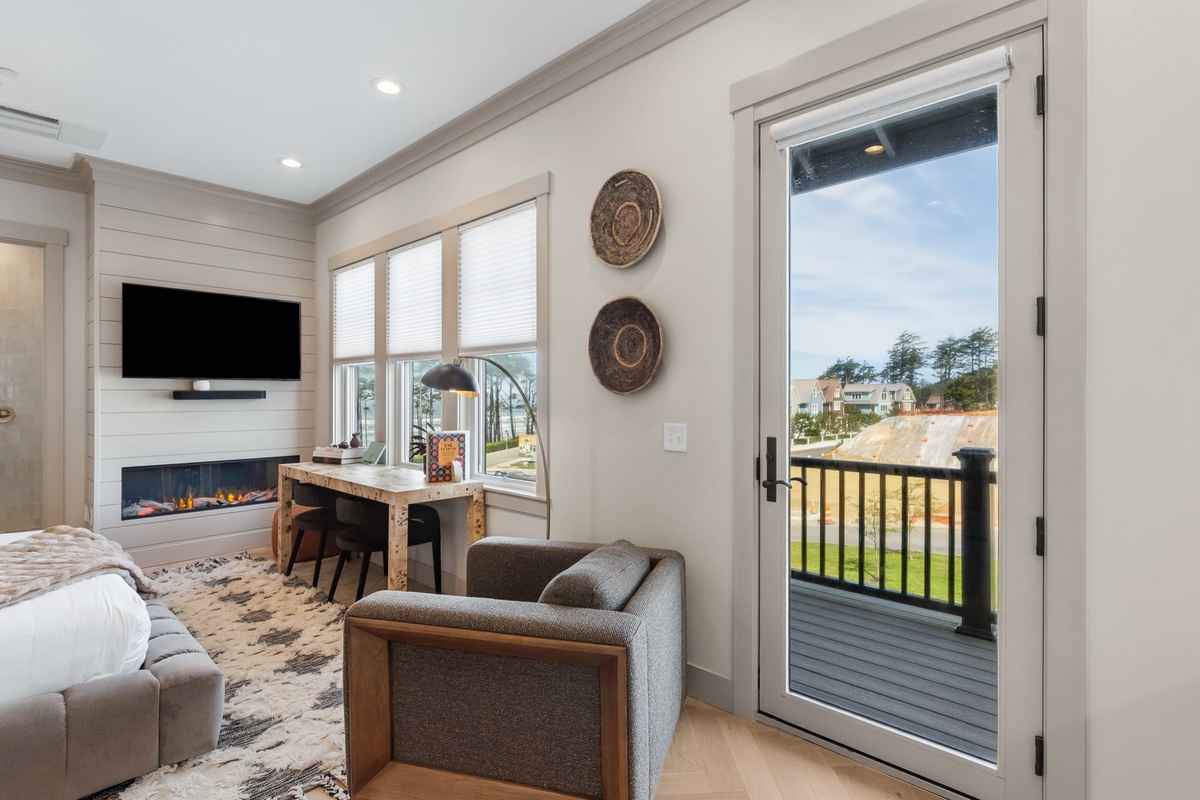Private balcony