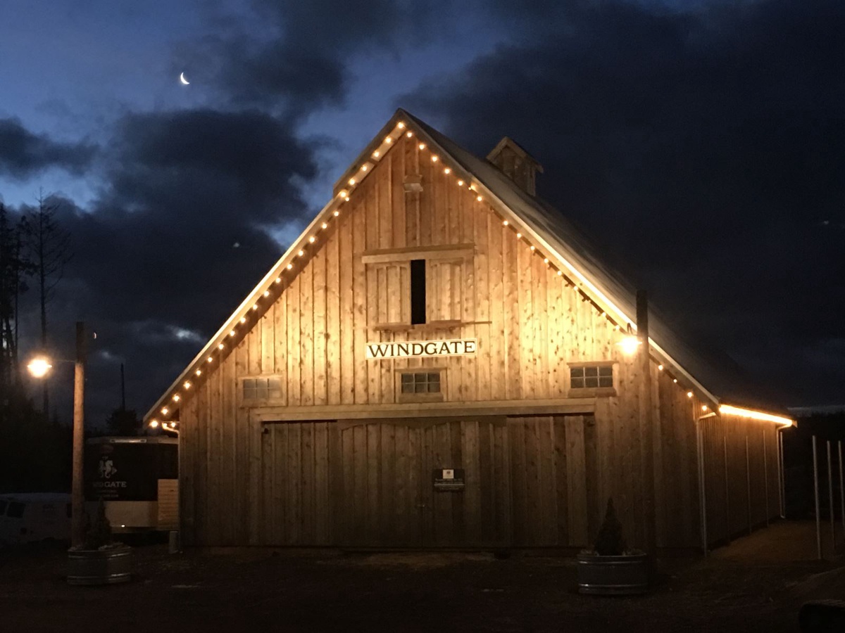 Windgate barn, across from Crescent Moon Cottage