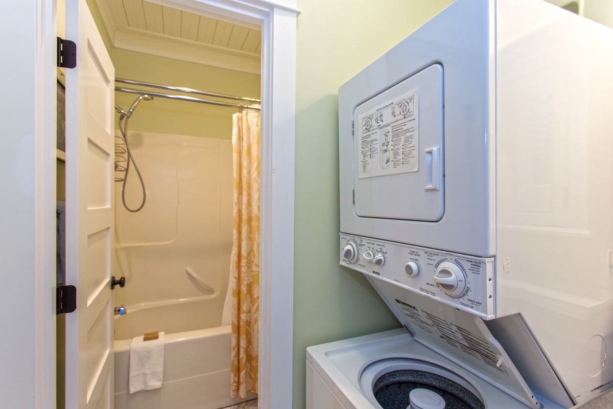 Laundry made easy during your stay
