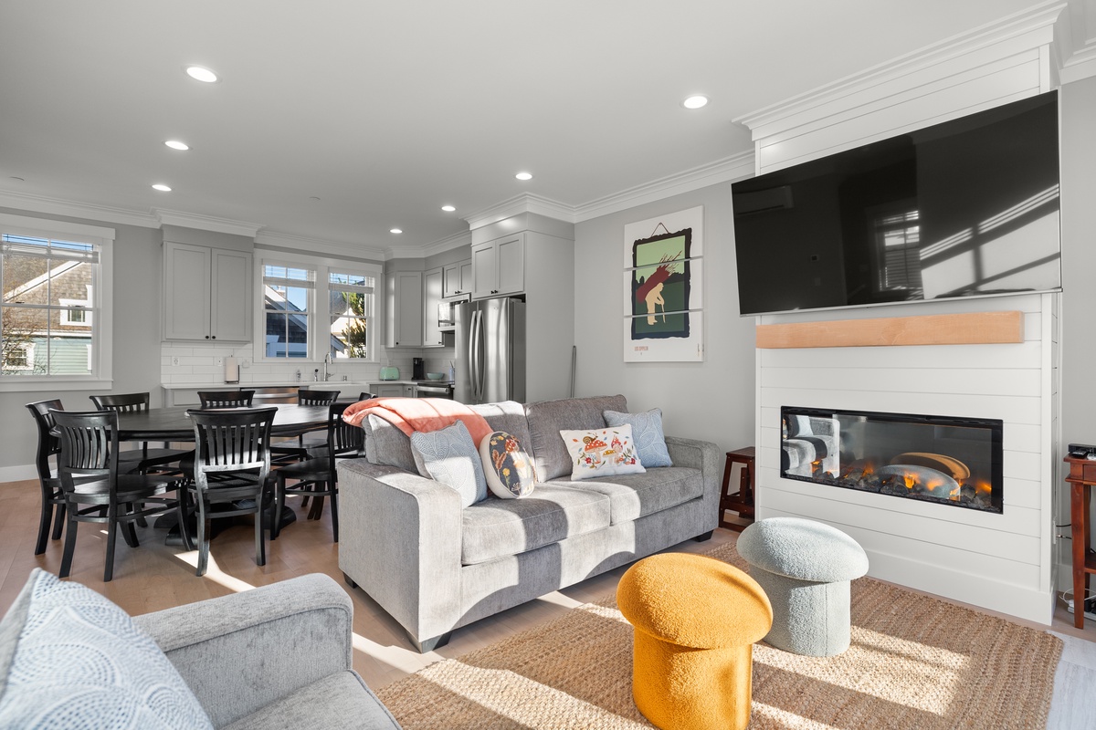 Spacious, bright and beautifully connected in this open-concept home