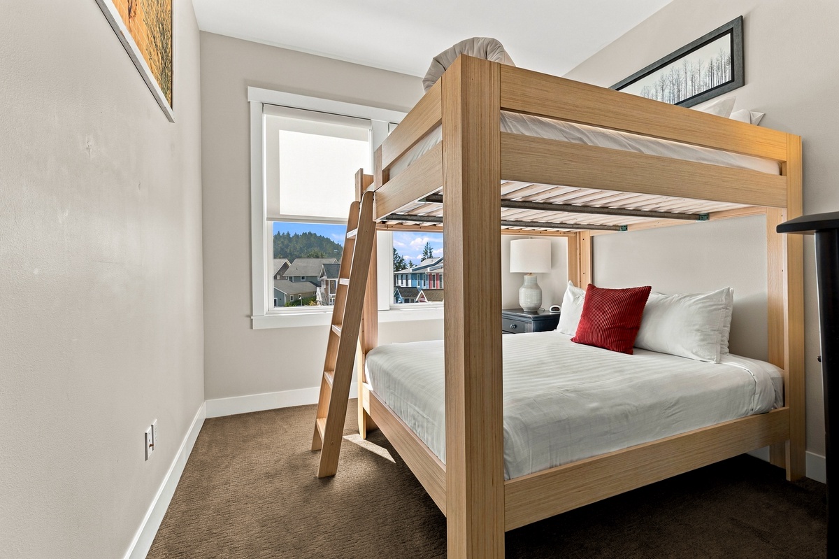 Queen over queen bunkbed