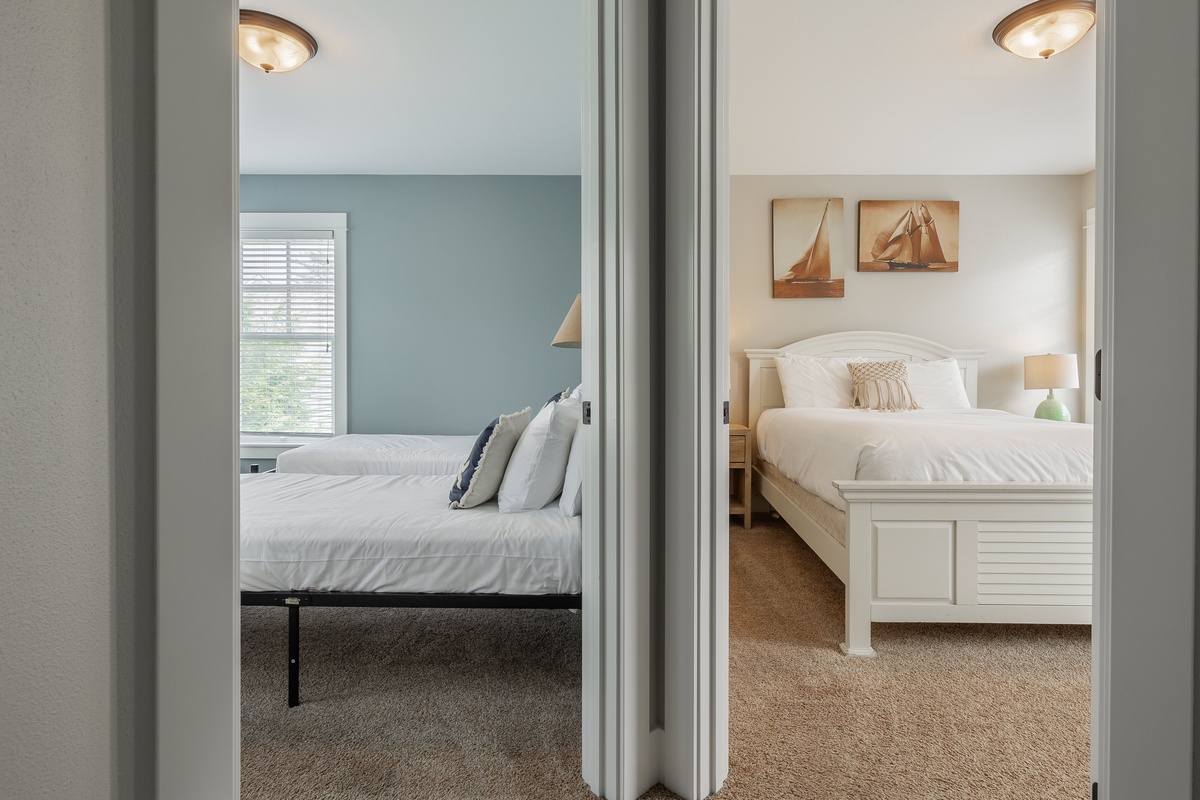 Hallway to upstairs bedrooms