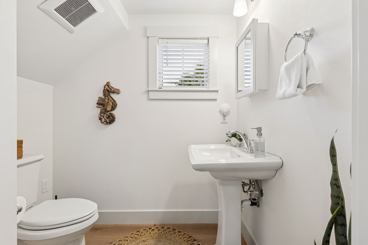 Main house half bath