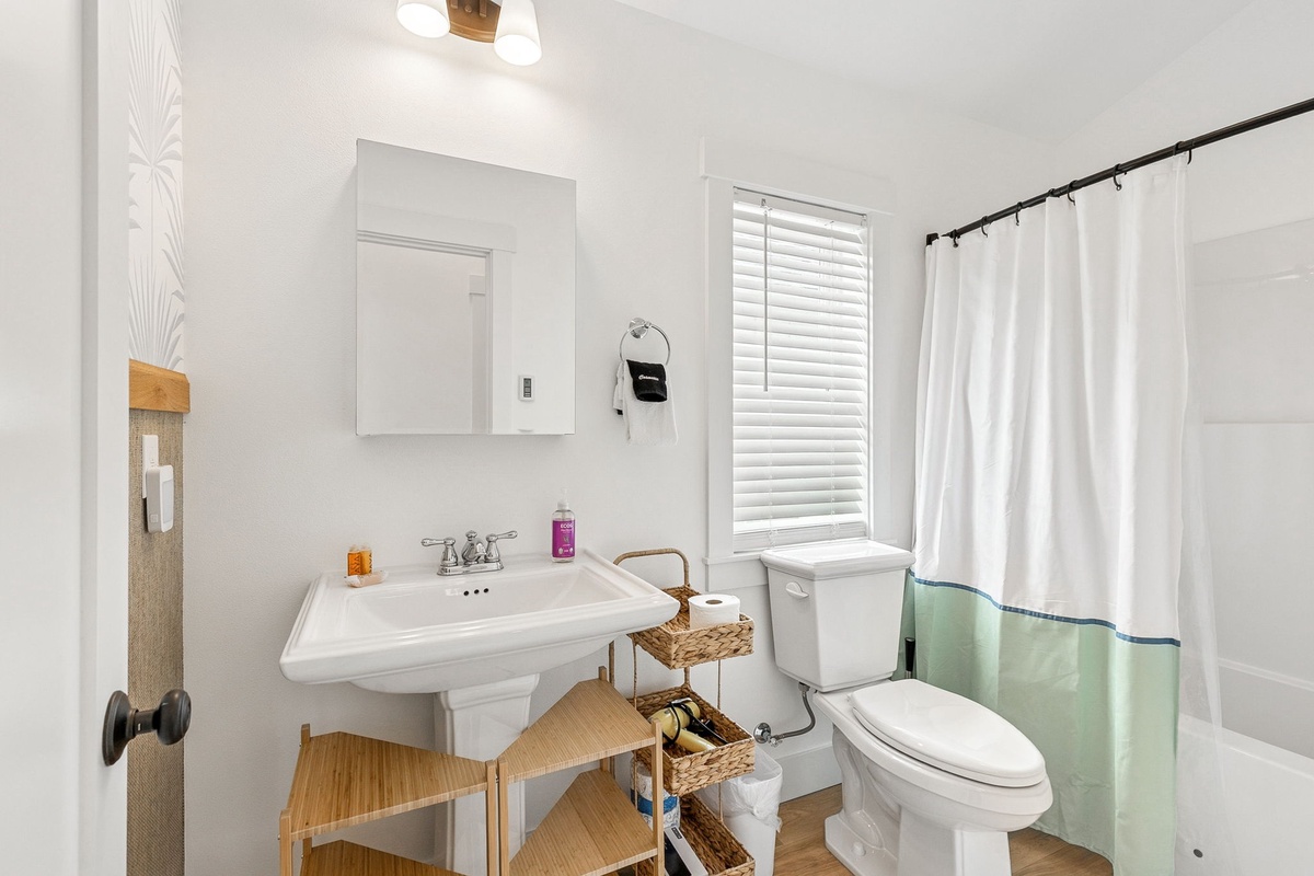 Full guest bathroom
