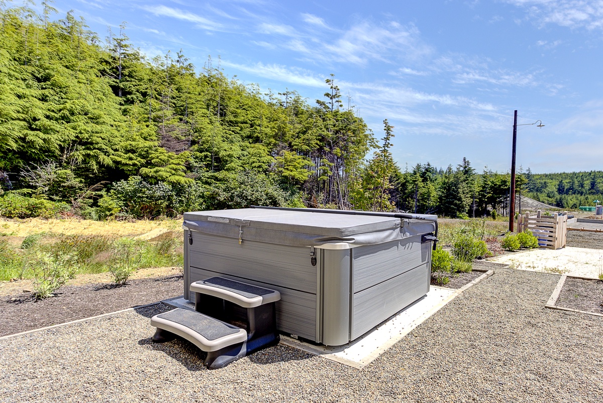 private hot tub 